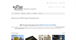 Desktop Screenshot of bbiprojectdevelopment.com