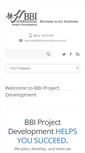 Mobile Screenshot of bbiprojectdevelopment.com
